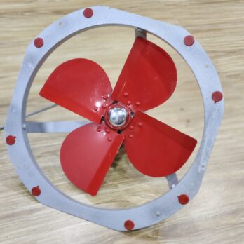 Heavy-Duty Metal Exhaust Fan Blade with Frame